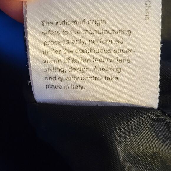 Luisa Spagnoli Women's Black Long Sleeve Front Button & Bow-belted Coat Size 42 - Picture 6 of 6